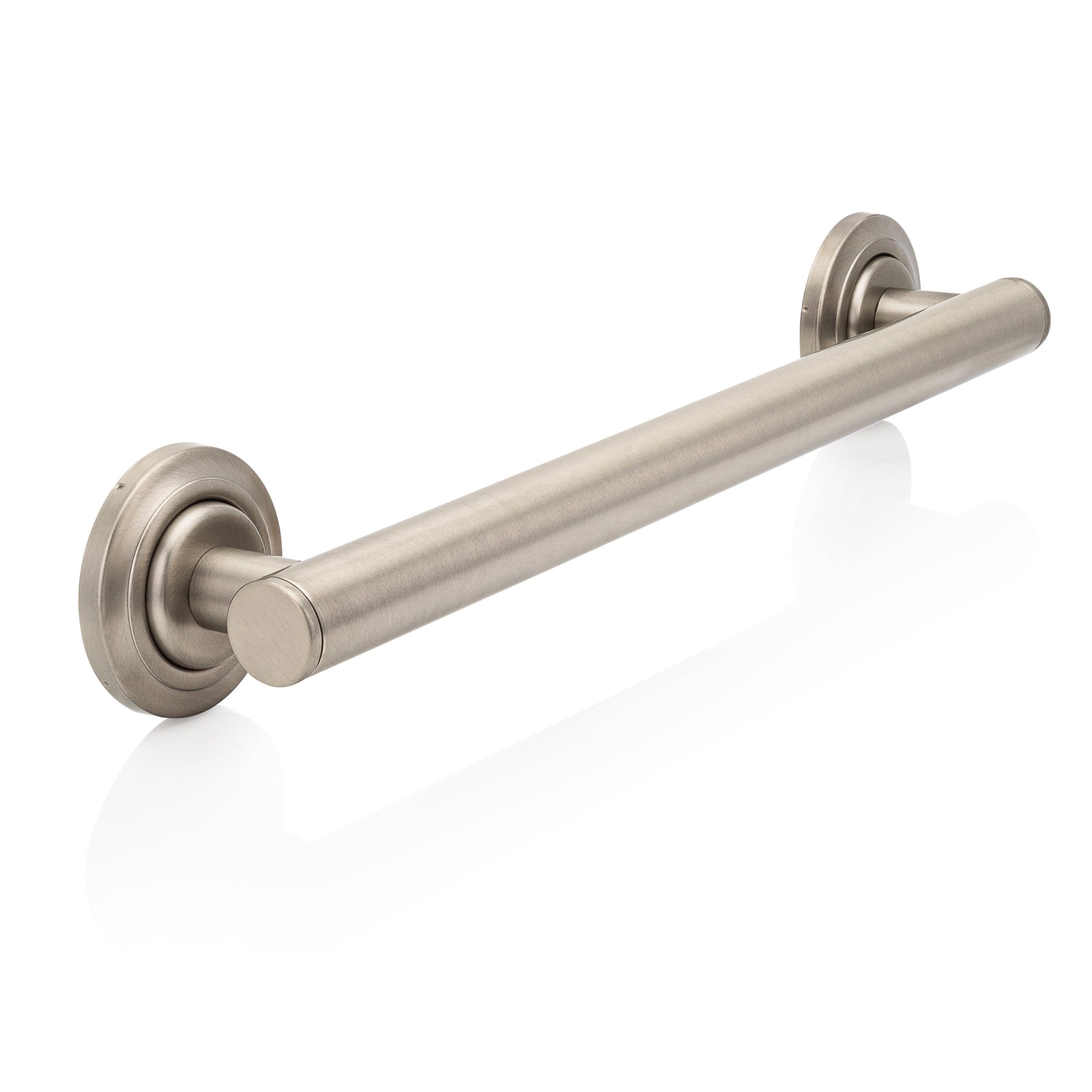 Mr. Grab Bar  Brushed Nickel Grab Bars Designer Grab Bar MODERN | Vivid Brushed Nickel