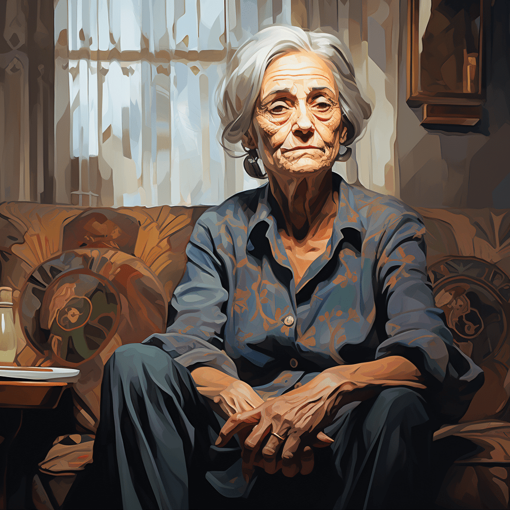 elderly woman with COPD needs home safety tips and certainly grab bars in her shower