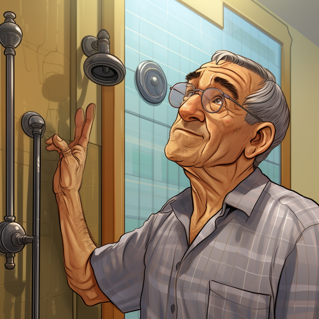 Senior considering different factors to help him select safety bars for his home