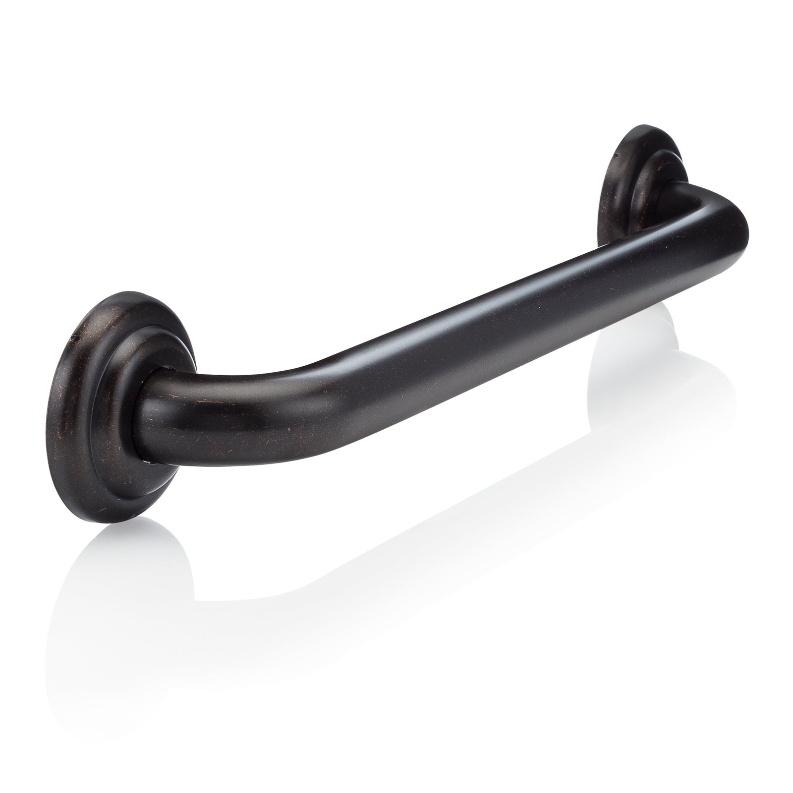 Bronze grab bar collection featuring different bathroom safety bars in a bronze finish.