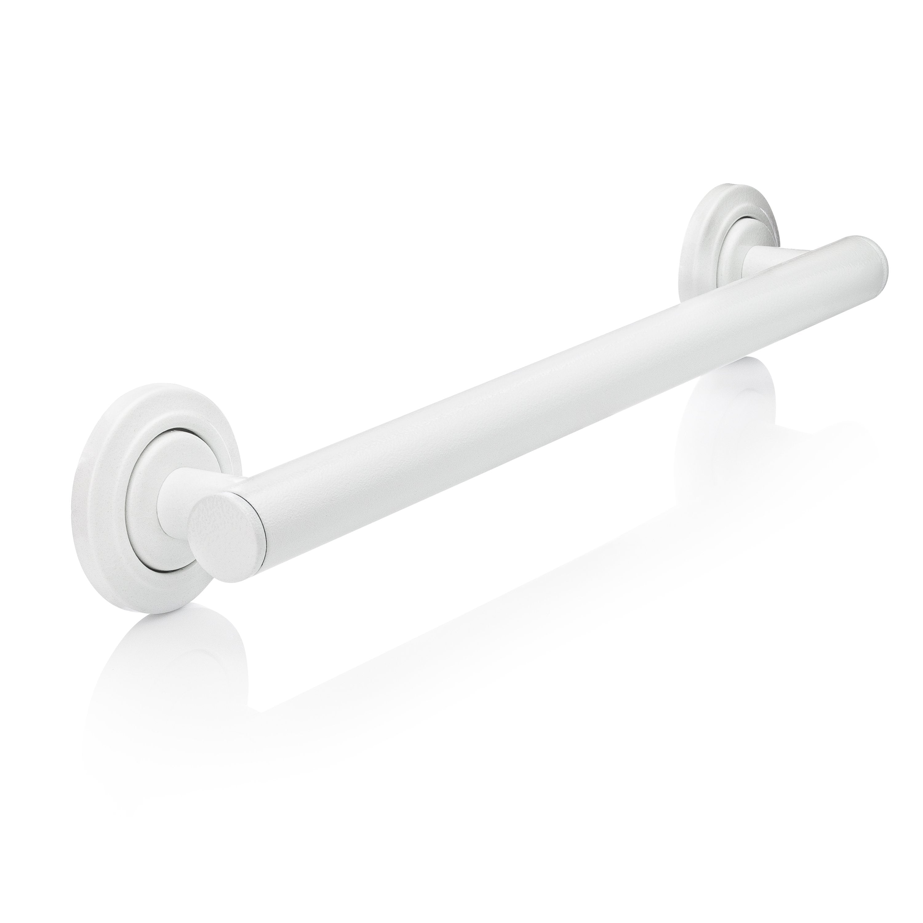 14 in. Bathtub Rail Safety Grab Bar in White